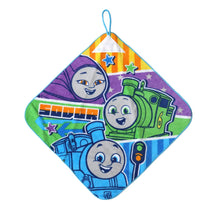 画像をギャラリービューアに読み込む, ループタオル タオル ハンドタオル タオルハンカチ 保育園 幼稚園 綿100% キッズ 約34×34cm ウォッシュタオル 子供用 ループ付タオル ディズニー サンリオ ポケモン 入園 名前