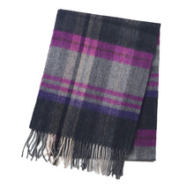 画像をギャラリービューアに読み込む, ウール混マフラー レディース マフラー チェック 30cm×164cm 大判 暖かい 柔らかい おしゃれ 防寒 秋冬 ギフト プレゼント 人気 無地 タータンチェック バッファローチェック ブロックチェック 通勤 通学 かわいい 軽量 首元 冬小物 ストール風 ユニセックス