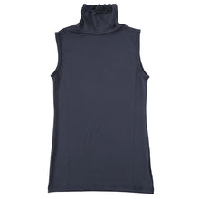 画像をギャラリービューアに読み込む, ノースリーブ ハイネック 首元 隠し 隠す レディース M~LL 袖なし スリーブレス タンクトップ シャツ インナー 肌着 下着 白 灰 黒 (在庫限り)