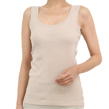 画像をギャラリービューアに読み込む, 綿100% 脇汗 インナー タンクトップ レディース 汗取りインナー S~LL 下着 肌着 消臭 臭い 汗染み 汗じみ 汗とりパッド パット ノースリーブ アンダーシャツ 白 肌 灰 黒 s m l ll (在庫限り)