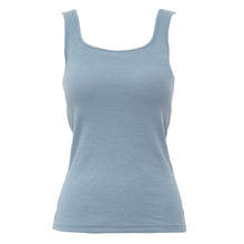 画像をギャラリービューアに読み込む, タンクトップ カップ付き ブラトップ レディース M L LL スクエアネック 肌着 下着 トップス ランジェリー ブラ付きインナー アンダーウェア スリップ 透け防止 無地 締め付けない (在庫限り)