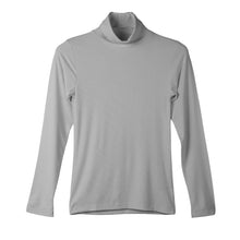 画像をギャラリービューアに読み込む, リブ インナー レディース 長袖 タートルネック トップス Tシャツ M L LL 伸縮 ストレッチ 秋 冬 静電気防止 対策 薄手 あったか シンプル 無地 ボーダー 重ね着 レイヤード かわいい おしゃれ カラー 色 (在庫限り)