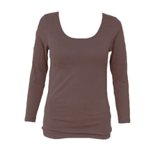 画像をギャラリービューアに読み込む, ブラトップ 長袖 9分袖 レディース 腹巻付き クルーネック 丸首 M L LL 保温 防寒 下着 肌着 暖かい ストレッチ 一体型 インナー 冬 はらまき付き 裏起毛 ハラマキインナー ゆったり 着心地 柔らかい シンプル 無地 冬用 プレゼント ギフト 母の日