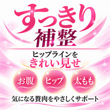 画像をギャラリービューアに読み込む, ガードル ハイウエスト ロングガードル お腹引き締め ヒップアップ 補正下着 レディース 骨盤周り ウエスト くびれメイク お腹押さえ 美尻 太もも 補整下着 M L LL ボディメイク パワーネット 通気性 ストレッチ ボーン入り ウエストニッパー風