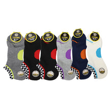 画像をギャラリービューアに読み込む, スニーカーソックス メンズ 大きいサイズ 靴下 くるぶし 綿 6足セット 25cm 26cm 27cm 28cm 29cm (男 くつ下 くつした ビッグサイズ) (在庫限り)