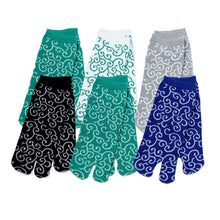 画像をギャラリービューアに読み込む, 【 お得 】 足袋ソックス スニーカー丈 6足組 25-27cm (メンズ スニーカー丈 綿混 足袋 タビ 足袋靴下 足袋型靴下 くつ下 くつした 日本製) (在庫限り)