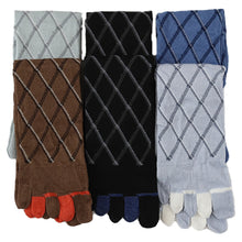 画像をギャラリービューアに読み込む, 【 お得 】 メンズ 五本指ソックス 五本指靴下 5本指ソックス ショート 6足組 25-27cm (ショートソックス 綿混 くつ下 くつした ) (在庫限り)