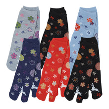 画像をギャラリービューアに読み込む, 【 お得 】 レディース 足袋ソックス ショート丈 6足組 22-25cm (レディース 綿混 足袋 タビ 足袋靴下 足袋型靴下 くつ下 くつした 日本製) (在庫限り)