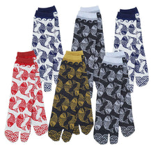 画像をギャラリービューアに読み込む, 足袋ソックス クルー丈 6足組 25cm 25.5cm 26cm 26.5cm 27cm (メンズ 綿混 足袋 タビ 足袋靴下 祭り 下駄 雪駄 田靴 くつ下 くつした 日本製) (在庫限り)