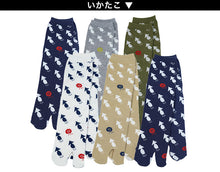 画像をギャラリービューアに読み込む, 【 お得 】 メンズ 足袋ソックス ショート丈 6足組 25-27cm (綿混 足袋 タビ 足袋靴下 足袋型靴下 くつ下 くつした) (在庫限り)