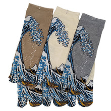 画像をギャラリービューアに読み込む, 【 お得 】 レディース 足袋ソックス 足袋靴下 靴下 クルー丈 6足組 22-25cm (ソックス 綿混 足袋 タビ 足袋型靴下 くつ下 くつした 日本製) (在庫限り)