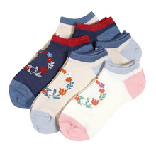 画像をギャラリービューアに読み込む, レディース スニーカーソックス 靴下 くるぶしソックス 6足セット 23cm 24cm 25cm (婦人 女性 綿混 くつ下 くつした ソックス) (在庫限り)