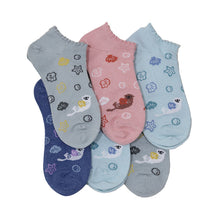 画像をギャラリービューアに読み込む, レディース スニーカーソックス 靴下 くるぶしソックス 6足セット 23cm 24cm 25cm (婦人 女性 綿混 くつ下 くつした ソックス) (在庫限り)