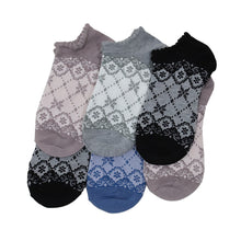 画像をギャラリービューアに読み込む, レディース スニーカーソックス 靴下 くるぶしソックス 6足セット 23cm 24cm 25cm (婦人 女性 綿混 くつ下 くつした ソックス) (在庫限り)