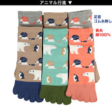 画像をギャラリービューアに読み込む, 【 お得 】 5本指ソックス スニーカーソックス 表糸 綿100% 6足組 22-24cm (レディース ショート丈 綿混 五本指靴下 くつ下 くつした) (在庫限り)