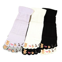 画像をギャラリービューアに読み込む, 【 お得 】 レディース 5本指ソックス ショートソックス 6足組 23-25cm (婦人 ショート丈 綿混 五本指靴下 くつ下 くつした 締め付けない) (在庫限り)