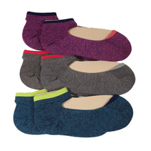 画像をギャラリービューアに読み込む, 【 お得 】 レディース フットカバー 足首バンド付き フットカバーソックス 6足組 23-25cm (脱げにくい 脱げない 通気性 スニーカーソックス 綿混 ソックス くつ下 くつした) (在庫限り)