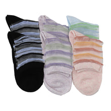 画像をギャラリービューアに読み込む, レディース ソックス 抗菌 短め 6足組 22cm 23cm 24cm (女性 セット 靴下 ショート丈 くつ下 くつした おしゃれ カジュアル カラー) (在庫限り)