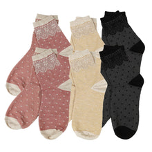 画像をギャラリービューアに読み込む, 【 お得 】 レディース ショートソックス リネン 麻 フレンチリネン 6足組 22-24cm (ショート丈 リネンソックス 麻混 ソックス くつ下 くつした) (在庫限り)