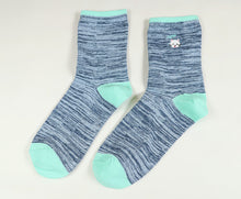 画像をギャラリービューアに読み込む, 【 お得 】 キッズ ソックス 靴下 女子 女の子 ショートソックス 6足組 16-18cm~22-24cm (ガールズ ショート丈 綿混 くつ下 くつした ねこ ネコ) (在庫限り)
