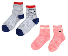 画像をギャラリービューアに読み込む, 【 お得 】 キッズ ソックス 靴下 女子 女の子 ショートソックス 6足組 16-18cm~22-24cm (ガールズ ショート丈 綿混 くつ下 くつした ねこ ネコ) (在庫限り)