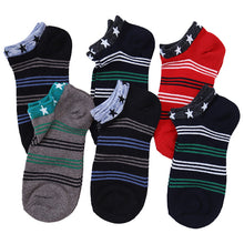 画像をギャラリービューアに読み込む, 【 お得 】 キッズソックス 子供 柄ソックス 6足組 16-18cm~22-24cm スニーカーソックス ジュニア ボーイズ 男の子 男児 スニーカー丈 くるぶし丈 綿混 靴下 くつ下 くつした プリント プレゼント ギフト (在庫限り)