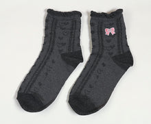 画像をギャラリービューアに読み込む, 【 お得 】  キッズ ソックス 子供靴下 ショートソックス 6足組 16-18cm~22-24cm (ガールズ 女子 ショート丈 綿混 くつ下 くつした) (在庫限り)
