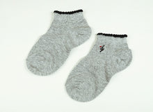 画像をギャラリービューアに読み込む, 【 お得 】 キッズ スニーカーソックス 靴下 6足組 16-18cm~22-24cm (スニーカー丈 綿混 ソックス くつ下 くつした ハート柄 音符柄) (在庫限り)