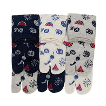 画像をギャラリービューアに読み込む, 【 お得 】 レディース 足袋ソックス ショート丈 6足組 23-24cm (メッシュ 綿混 足袋 タビ 足袋靴下 足袋型靴下 くつ下 くつした 日本製) (在庫限り)