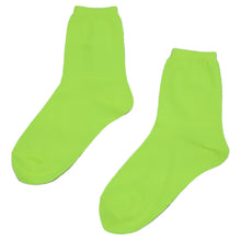 画像をギャラリービューアに読み込む, 靴下 ショートソックス レディース カラーソックス 23-24cm 派手 目立つ 蛍光色 発表会 運動会 ダンス 衣装 迷子防止 ピンク イエロー グリーン コスプレ ハロウィン アウトレット (在庫限り)