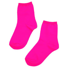 画像をギャラリービューアに読み込む, 靴下 ショートソックス レディース カラーソックス 23-24cm 派手 目立つ 蛍光色 発表会 運動会 ダンス 衣装 迷子防止 ピンク イエロー グリーン コスプレ ハロウィン アウトレット (在庫限り)