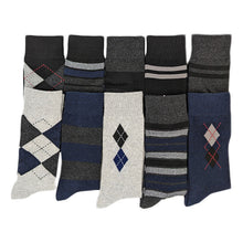 画像をギャラリービューアに読み込む, クルーソックス ユニセックス 綿混 10足組 24-26cm 男女 クルー丈 靴下 ソックス くつ下 くつした まとめ買い (在庫限り)