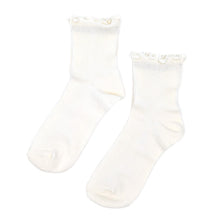 画像をギャラリービューアに読み込む, 【 お得 】 無地ソックス シンプル レディース 日本製 22-25cm ソックス くつした 快適 婦人用ソックス レディースソックス 婦人用靴下 (在庫限り)