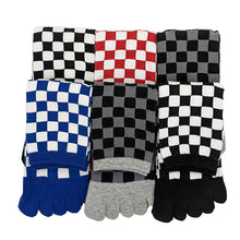 画像をギャラリービューアに読み込む, 5本指ソックス メンズ ショート 6足組 27-29cm 柄物 セット ショートソックス 綿混 靴下 くつ下 くつした 大寸 大きいサイズ カジュアル 27cm 28cm 29cm (在庫限り)