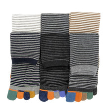 画像をギャラリービューアに読み込む, 5本指ソックス メンズ ショート 6足組 27-29cm 柄物 セット ショートソックス 綿混 靴下 くつ下 くつした 大寸 大きいサイズ カジュアル 27cm 28cm 29cm (在庫限り)