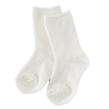 画像をギャラリービューアに読み込む, 子供 靴下 クルーソックス キッズ カラーソックス 16-21cm (無地 カラー ソックス クルー丈 子ども 女の子 男の子 ジュニア 綿混 リブ編み) (在庫限り)