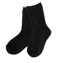 画像をギャラリービューアに読み込む, 子供 靴下 クルーソックス キッズ カラーソックス 16-21cm (無地 カラー ソックス クルー丈 子ども 女の子 男の子 ジュニア 綿混 リブ編み) (在庫限り)
