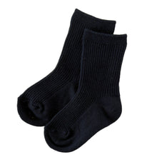 画像をギャラリービューアに読み込む, 子供 靴下 クルーソックス キッズ カラーソックス 16-21cm (無地 カラー ソックス クルー丈 子ども 女の子 男の子 ジュニア 綿混 リブ編み) (在庫限り)
