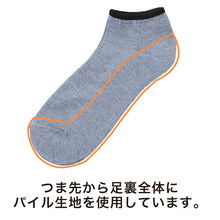 画像をギャラリービューアに読み込む, BASIC 底パイル メンズ スニーカーソックス 3足組 24-26cm/26-28cm (ショートソックス 靴下 男性 紳士 くつ下 ソックス セット) (在庫限り)
