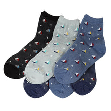 画像をギャラリービューアに読み込む, 靴下 レディース ソックス メッシュ 夏 ショートソックス 6足組 22-24cm セット ショート丈 婦人 夏用 涼しい くつ下 くつした 総柄 (在庫限り)