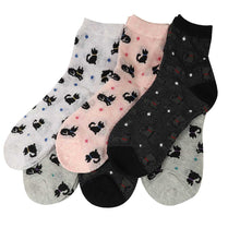 画像をギャラリービューアに読み込む, レディース 靴下 メッシュ ショートソックス 夏 6足組 22-24cm セット 綿混 春夏 ソックス くつ下 くつした アウトレット (在庫限り)