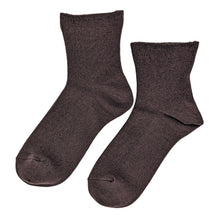 画像をギャラリービューアに読み込む, レディース ショートソックス 綿 履き口ゴムなし 23-25cm (靴下 女性 婦人 ショート丈 スクールソックス 綿混 締め付けない ゆったり クチゴム無し 日本製) (在庫限り)