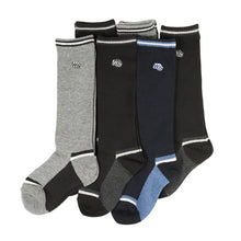 画像をギャラリービューアに読み込む, 【 お得 】 キッズソックス キッズ ハイソックス ジュニア 靴下 子供用 6足組 16-18cm~22-24cm (男の子 ジュニアソックス ロング丈 長靴下 綿混 くつ下 くつした) (在庫限り)