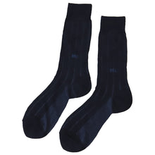 画像をギャラリービューアに読み込む, 【 お得 】 ビジネスソックス クルーソックス メンズ 6足組 ストライプ 25-26cm (くつした 男性 日本製 メンズソックス ハイソックス 男性用靴下 ビジネス スーツ) (在庫限り)