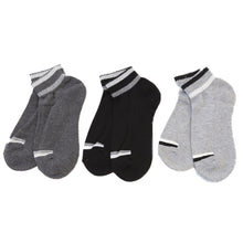 画像をギャラリービューアに読み込む, 【 お得 】 靴下 ショートソックス メンズ 厚め 3足組 セット 25-27cm (メンズ 男性 ボーイズ 男子 スニーカー 運動 ジョギング くつ下 くつした セット) (在庫限り)