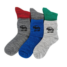 画像をギャラリービューアに読み込む, 【 お得 】 キッズソックス 子供 柄ソックス 6足組 16-18cm~22-24cm ショートソックス ジュニア ボーイズ 男の子 男児 ショート丈 綿混 靴下 くつ下 くつした プリント (在庫限り)