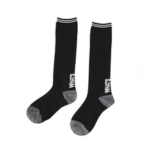 画像をギャラリービューアに読み込む, SOXJAM ボーイズ ハイソックス 6足組 16-18cm~22-24cm (男の子 ジュニアソックス ロング丈 長靴下 綿混 くつ下 くつした ロゴ) (在庫限り)