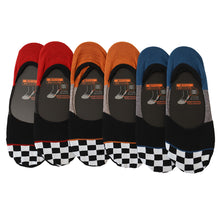 画像をギャラリービューアに読み込む, メンズ フットカバーソックス 6足組 25-27cm (脱げにくい 脱げない 通気性 スニーカーソックス 綿混 ソックス くつ下 くつした 滑り止め) (在庫限り)