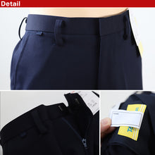 画像をギャラリービューアに読み込む, 学生服 イートン長ズボン(A体) 110cmA~170cmA 丸洗いOK タフウォッシュ 裾上げテープ付き (送料無料) (取寄せ)