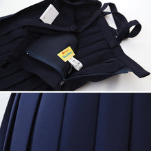 画像をギャラリービューアに読み込む, 学生服 20本車ヒダ イートンスカート(A体) 110cmA~160cmA 学生服 女の子 ガール 女児 洗える (送料無料) (取寄せ)